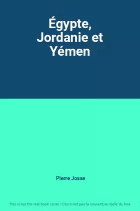 Couverture du produit · Égypte, Jordanie et Yémen
