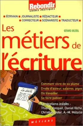 Couverture du produit · Les Métiers de l'écriture