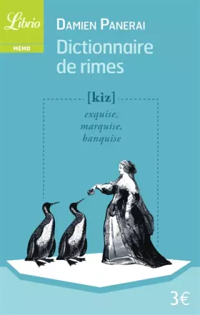 Couverture du produit · Dictionnaire de rimes : Et petit traité de versification