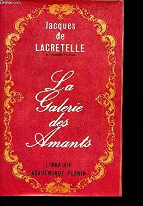 Couverture du produit · La galerie des amants