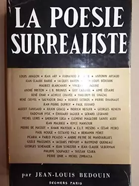 Couverture du produit · La poésie surréaliste. Editions Seghers. 1964. (Littérature, Poésie)