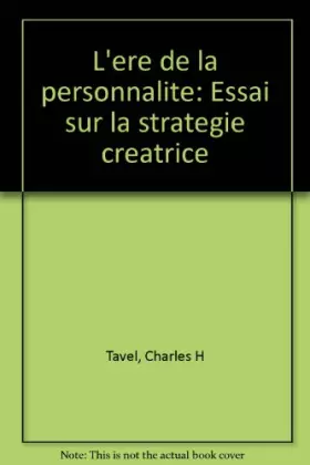 Couverture du produit · L'Ère de la personnalité