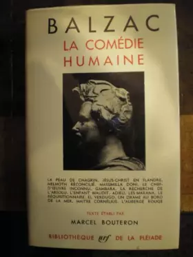 Couverture du produit · La comédie humaine. tome ix : etudes philosophiques, 1ère partie.