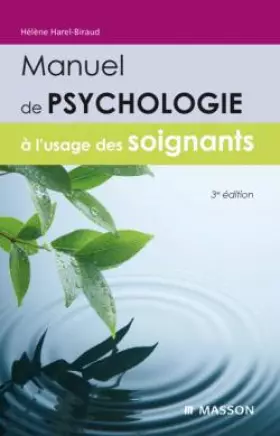 Couverture du produit · Manuel de psychologie à l'usage des soignants