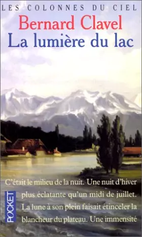 Couverture du produit · Les Colonnes du ciel, tome 2 : La Lumière du lac