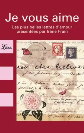 Couverture du produit · Je vous aime. : Les plus belles lettres d'amour