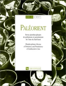 Couverture du produit · Paléorient, numéro 23 : 1 - 1997