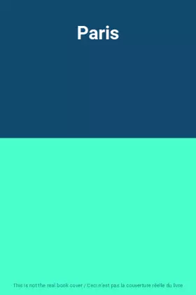 Couverture du produit · Paris