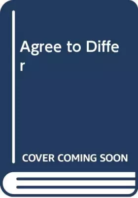 Couverture du produit · Agree To Differ