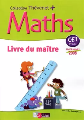 Couverture du produit · Thévenet + CE1 * Livre du maître