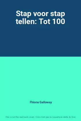 Couverture du produit · Stap voor stap tellen: Tot 100