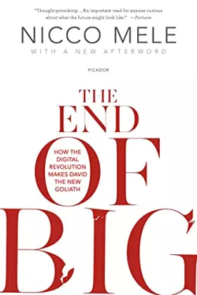 Couverture du produit · The End of Big: How the Digital Revolution Makes David the New Goliath