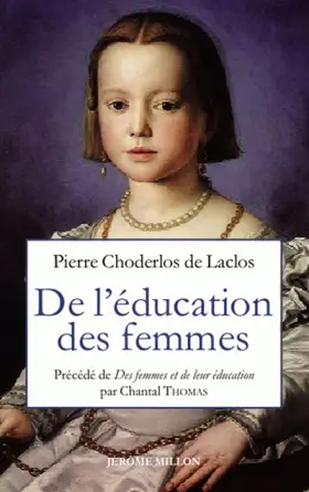 Couverture du produit · De l'éducation des femmes: Texte précédé Des Femmes et de leur éducation ou Portrait de la femme naturelle