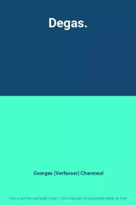 Couverture du produit · Degas.