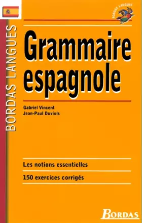 Couverture du produit · Bordas langues : Grammaire espagnole