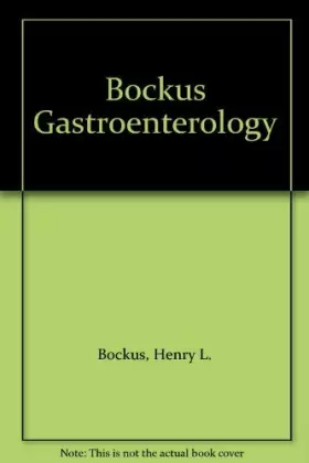 Couverture du produit · Bockus Gastroenterology