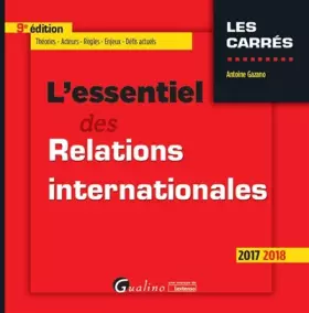 Couverture du produit · L'essentiel des relations internationales