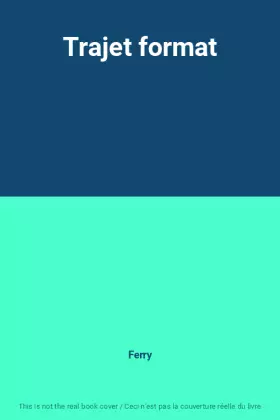Couverture du produit · Trajet format