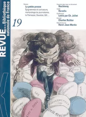 Couverture du produit · Revue de la BNF 19. La petite presse (19)