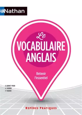 Couverture du produit · Le vocabulaire anglais
