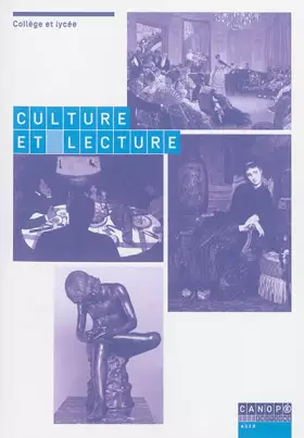 Couverture du produit · Culture et lecture : Tisser des liens en littérature