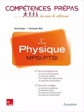 Couverture du produit · Physique MPSI-PTSI 1re année