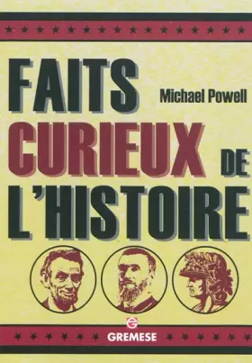 Couverture du produit · Faits curieux de l'histoire