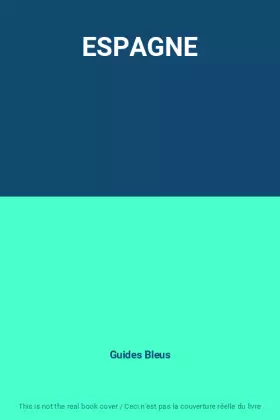 Couverture du produit · ESPAGNE