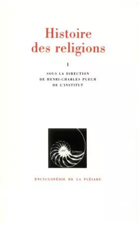 Couverture du produit · Histoire des religions, tome 1