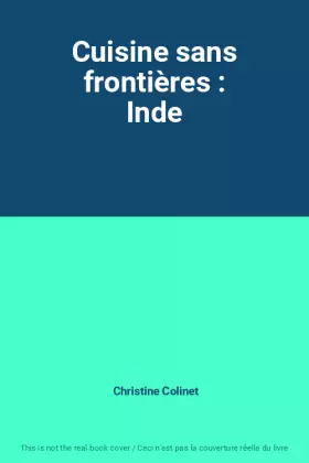 Couverture du produit · Cuisine sans frontières : Inde