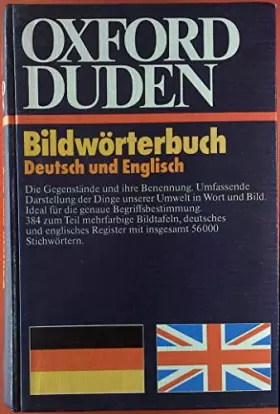 Couverture du produit · Duden Oxford - Bildwörterbuch Deutsch und Englisch