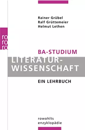 Couverture du produit · BA-Studium Literaturwissenschaft: Ein Lehrbuch