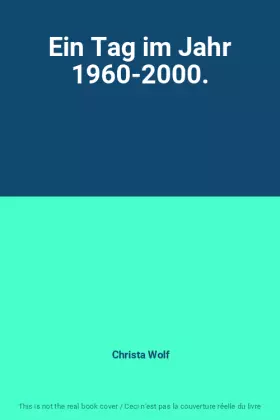 Couverture du produit · Ein Tag im Jahr 1960-2000.
