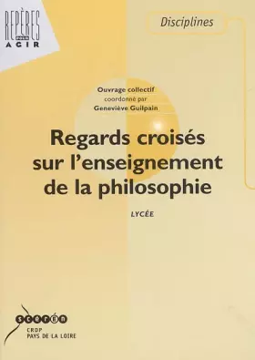 Couverture du produit · Regards croisés sur l'enseignement de la philosophie