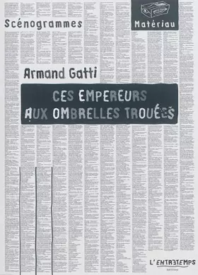 Couverture du produit · Ces empereurs aux ombrelles trouées