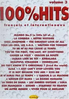Couverture du produit · 100% Hits Volume 3 Piano Vocal Guitar Book