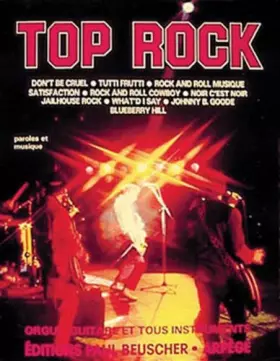 Couverture du produit · Partition : Top rock n° 1
