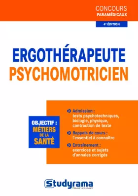 Couverture du produit · Ergothérapeute-psychomotricien