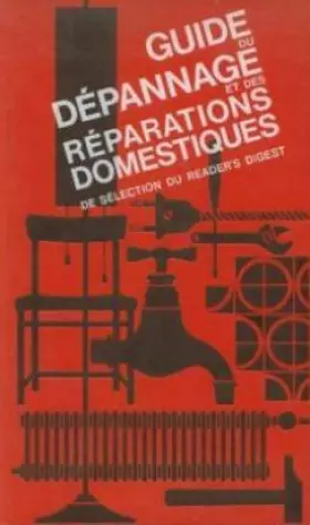 Couverture du produit · Guide du dépannage et des réparations domestiques