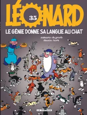 Couverture du produit · Léonard, tome 35 : Le Génie donne sa langue au chat