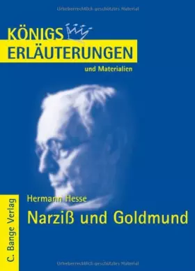 Couverture du produit · Königs Erläuterungen und Materialien, Bd.86, Narziß und Goldmund