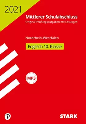 Couverture du produit · STARK Original-Prüfungen Mittlerer Schulabschluss 2021 - Englisch - NRW (STARK-Verlag - Abschlussprüfungen)