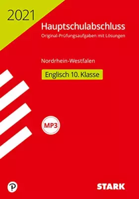 Couverture du produit · STARK Original-Prüfungen Hauptschulabschluss 2021 - Englisch - NRW (STARK-Verlag - Abschlussprüfungen)