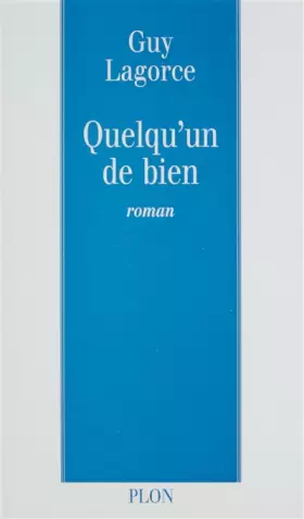 Couverture du produit · Quelqu'un de bien