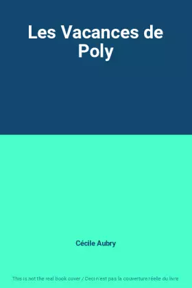 Couverture du produit · Les Vacances de Poly