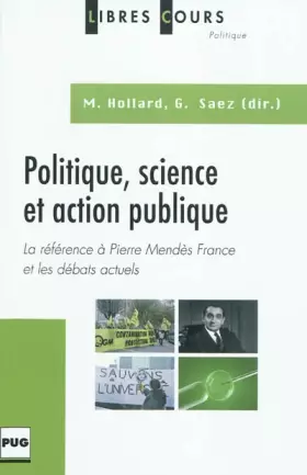 Couverture du produit · POLITIQUE, SCIENCE ET ACTION PUBLIQUE