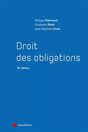 Couverture du produit · Droit des obligations