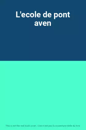 Couverture du produit · L'ecole de pont aven