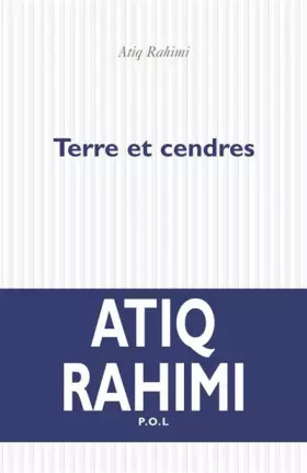 Couverture du produit · Terre et cendres