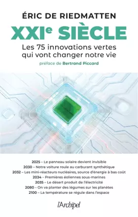 Couverture du produit · XXIe siècle. Les 75 innovations vertes qui vont changer notre vie